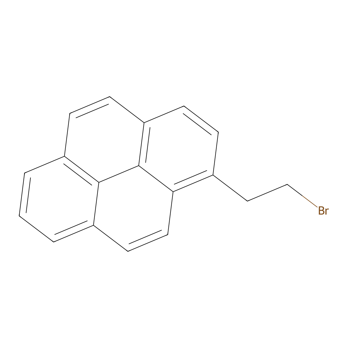 1-(2-Bromoethyl)pyrene molecular structure, CAS 228545-07-1