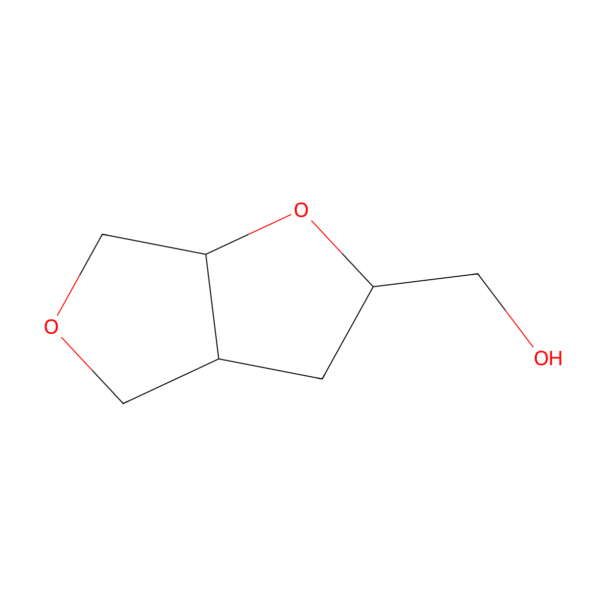 (Hexahydrofuro[3,4-B]furan-2-YL)methanol molecular structure, CAS 2285831-02-7