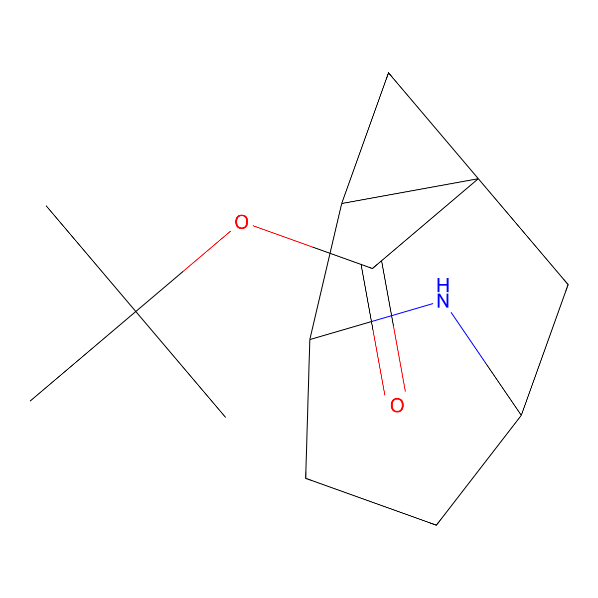 rac-tert-butyl (1R,2S,4R,6S)-9-azatricyclo[4.2.1.0,2,4]nonane-4-carboxylate molecular structure, CAS 2287248-00-2