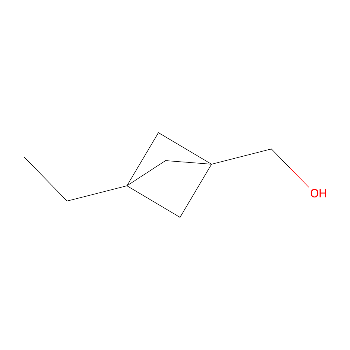 {3-Ethylbicyclo[1.1.1]pentan-1-yl}methanol molecular structure, CAS 2287272-90-4