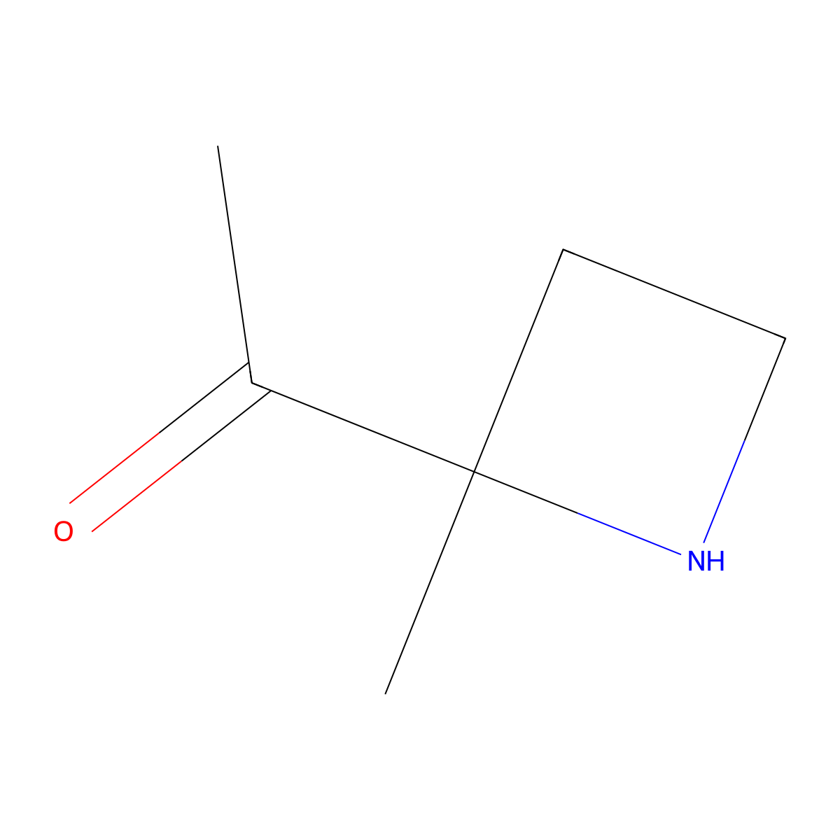 1-(2-Methylazetidin-2-yl)ethan-1-one molecular structure, CAS 2287274-22-8