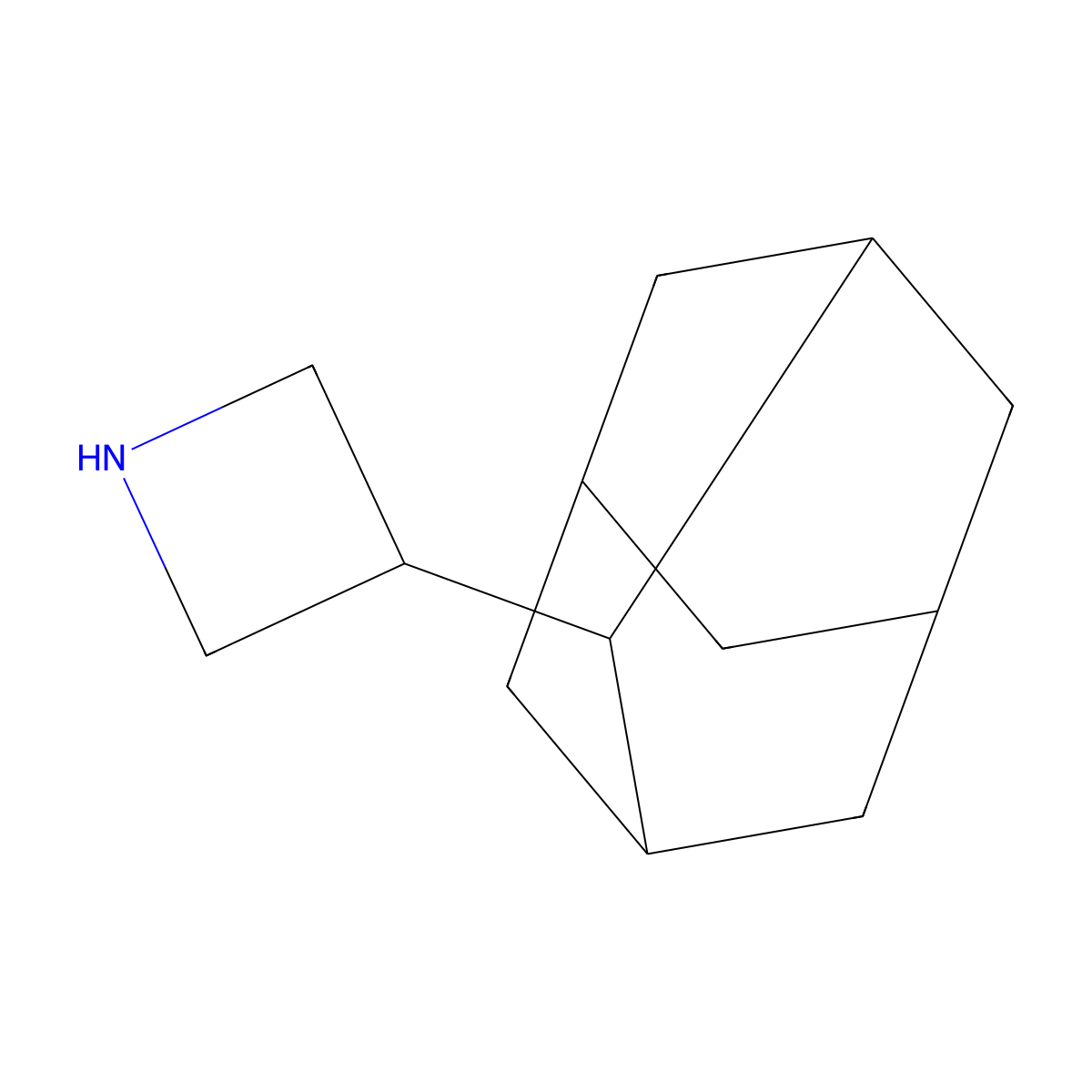3-(Adamantan-2-yl)azetidine molecular structure, CAS 2287282-56-6