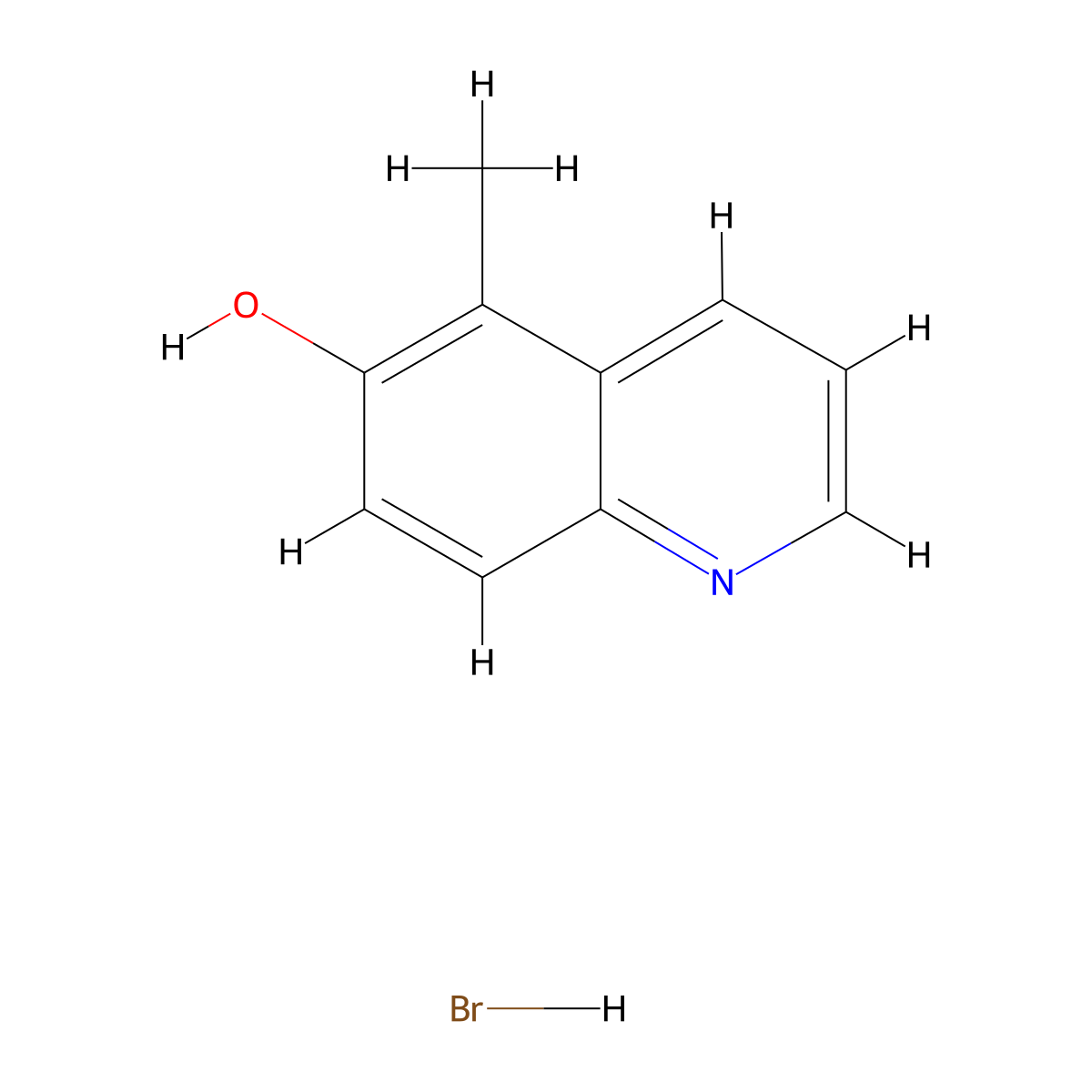 5-Methylquinolin-6-olhydrobromide molecular structure, CAS 2287282-74-8