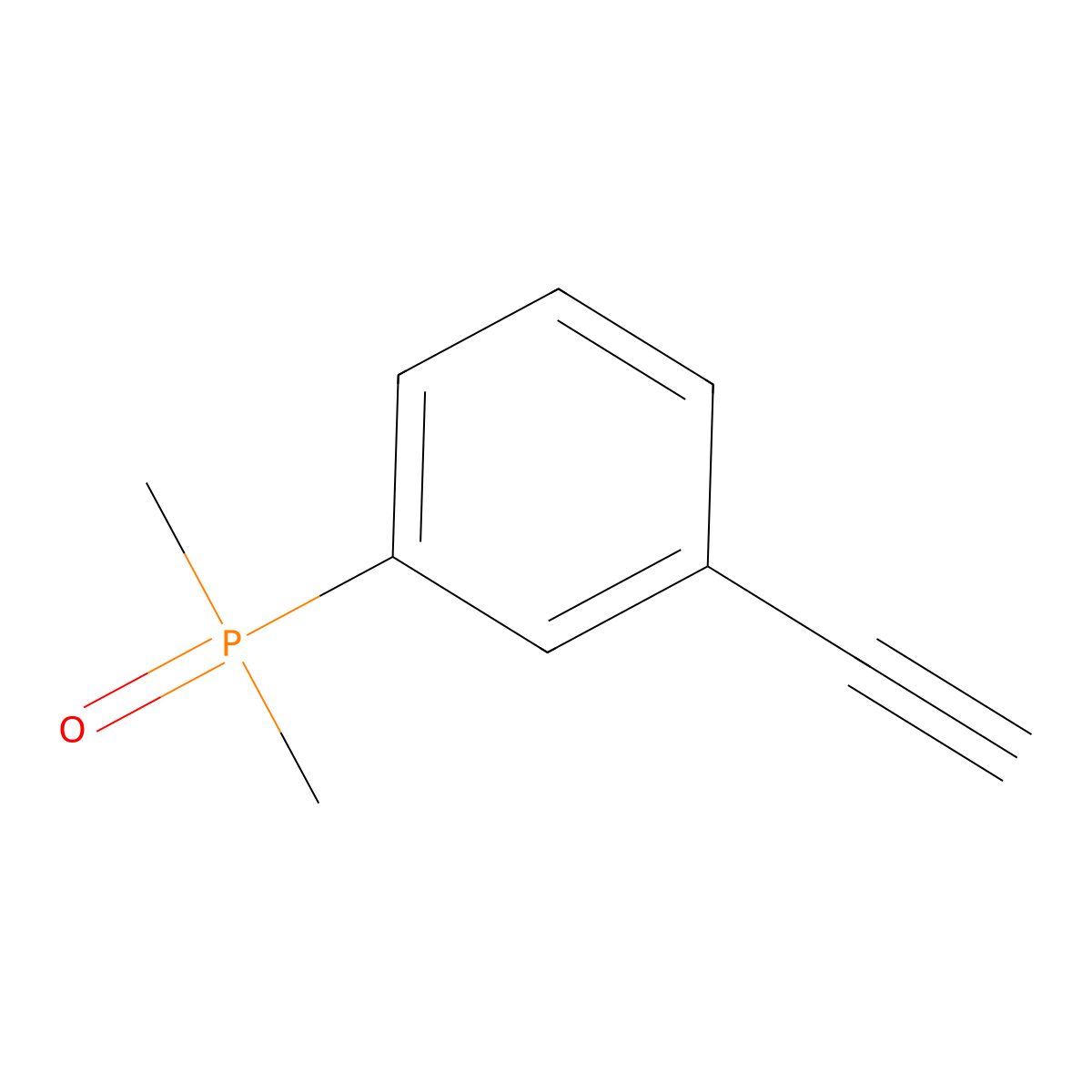 1-(Dimethylphosphoryl)-3-ethynylbenzene molecular structure, CAS 2287286-68-2