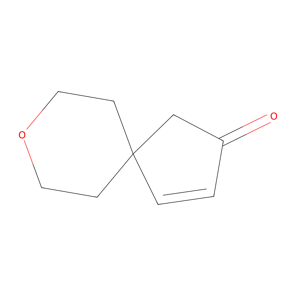 8-Oxaspiro[4.5]dec-3-en-2-one molecular structure, CAS 2287335-37-7