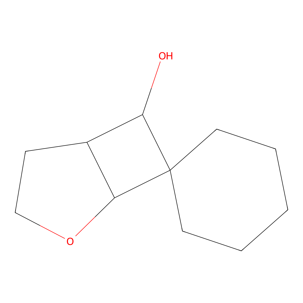 4-Oxaspiro[bicyclo[3.2.0]heptane-6,1'-cyclohexane]-7-ol molecular structure, CAS 2287335-39-9
