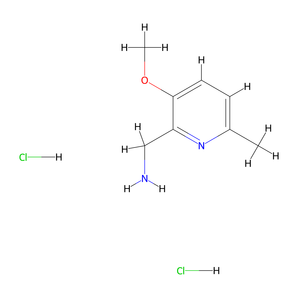 (3-Methoxy-6-methylpyridin-2-yl)methanamine dihydrochloride molecular structure, CAS 2287345-05-3