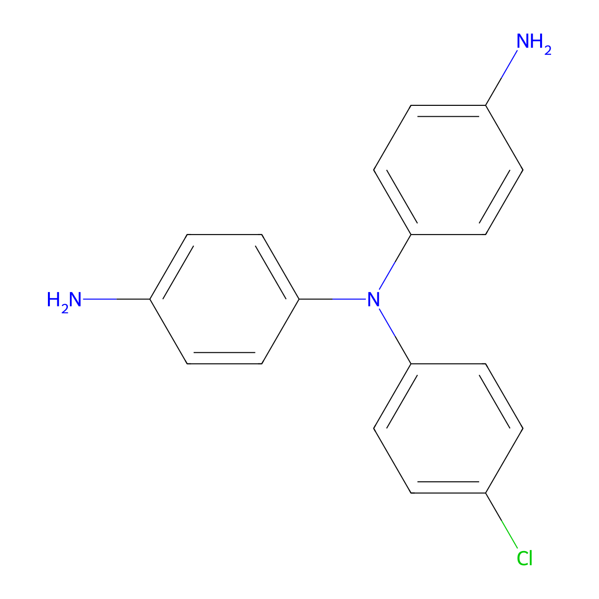 1-N-(4-AMinophenyl)-1-N-(4-chlorophenyl)benzene-1,4-diamine molecular structure, CAS 2288709-90-8