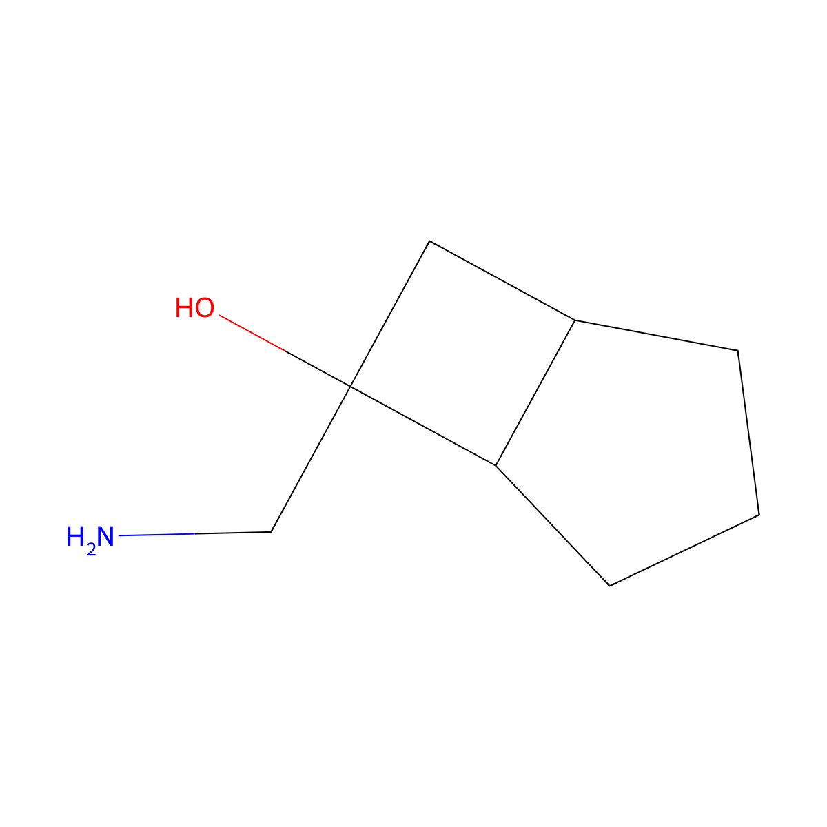 6-(Aminomethyl)bicyclo[3.2.0]heptan-6-ol molecular structure, CAS 2288841-27-8