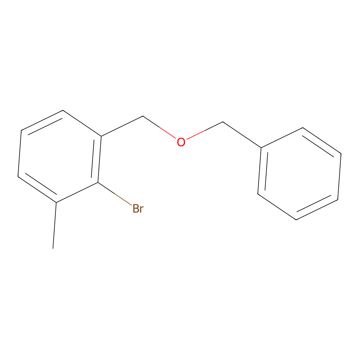 1-((Benzyloxy)methyl)-2-bromo-3-methylbenzene molecular structure, CAS 2289512-66-7