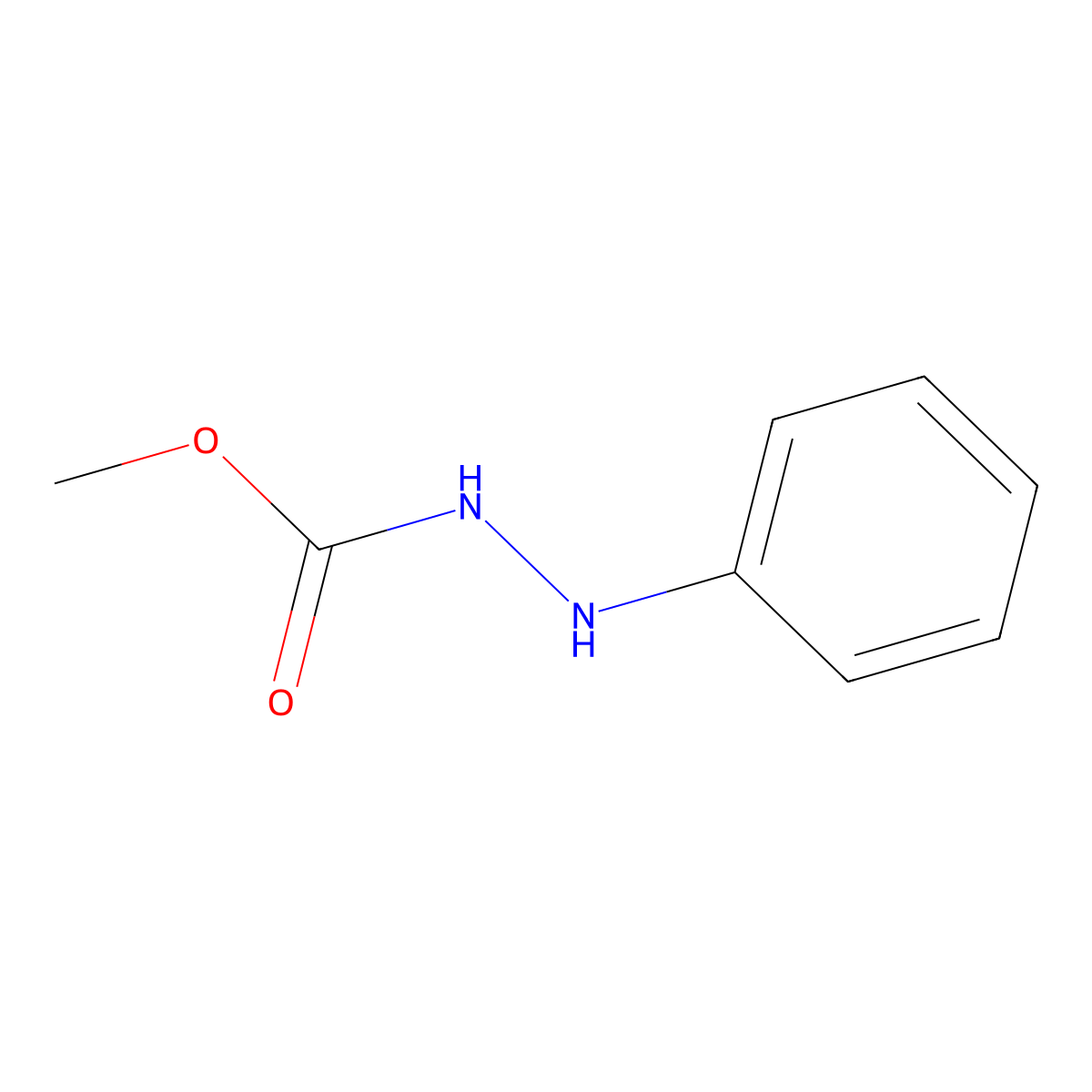 methyl N-anilinocarbamate molecular structure, CAS 2290-03-1