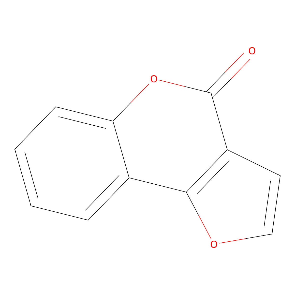 4H-furo[3,2-c]chromen-4-one molecular structure, CAS 2290-09-7