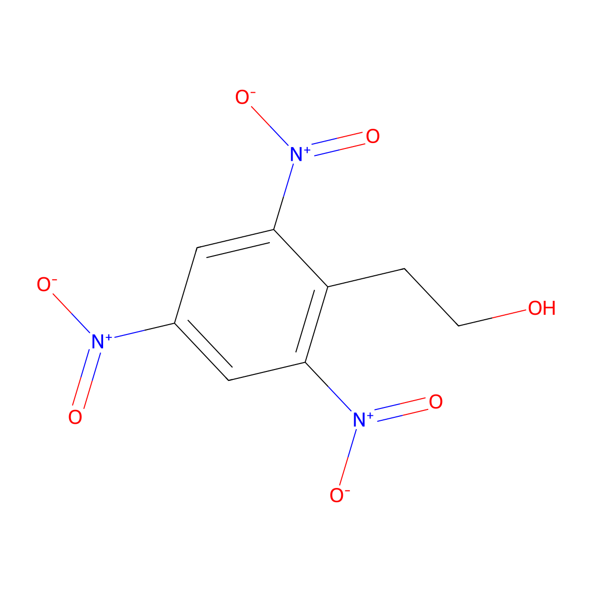 2-(2,4,6-Trinitrophenyl)ethanol molecular structure, CAS 2290-14-4