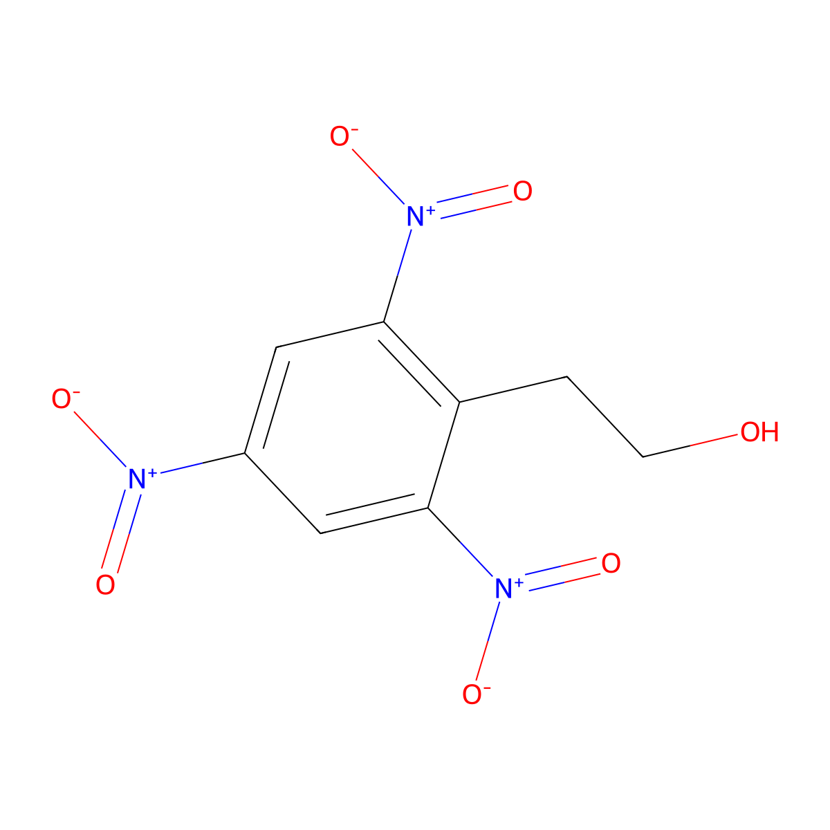2-(2,4,6-Trinitrophenyl)ethanol molecular structure, CAS 2290-14-4