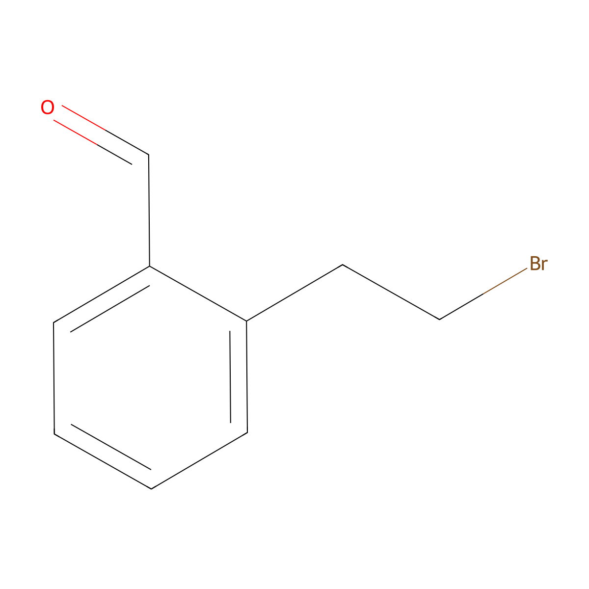 2-(2-Bromoethyl)benzaldehyde molecular structure, CAS 22901-09-3