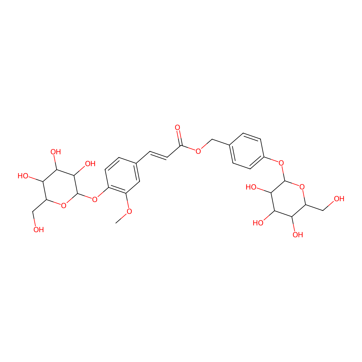 Bletilloside A molecular structure, CAS 2292159-89-6