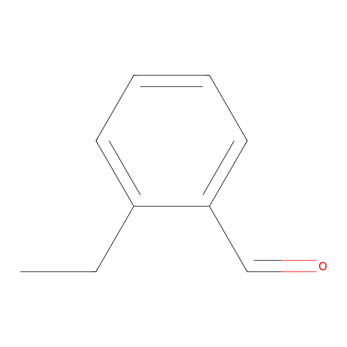 2-Ethylbenzaldehyde molecular structure, CAS 22927-13-5