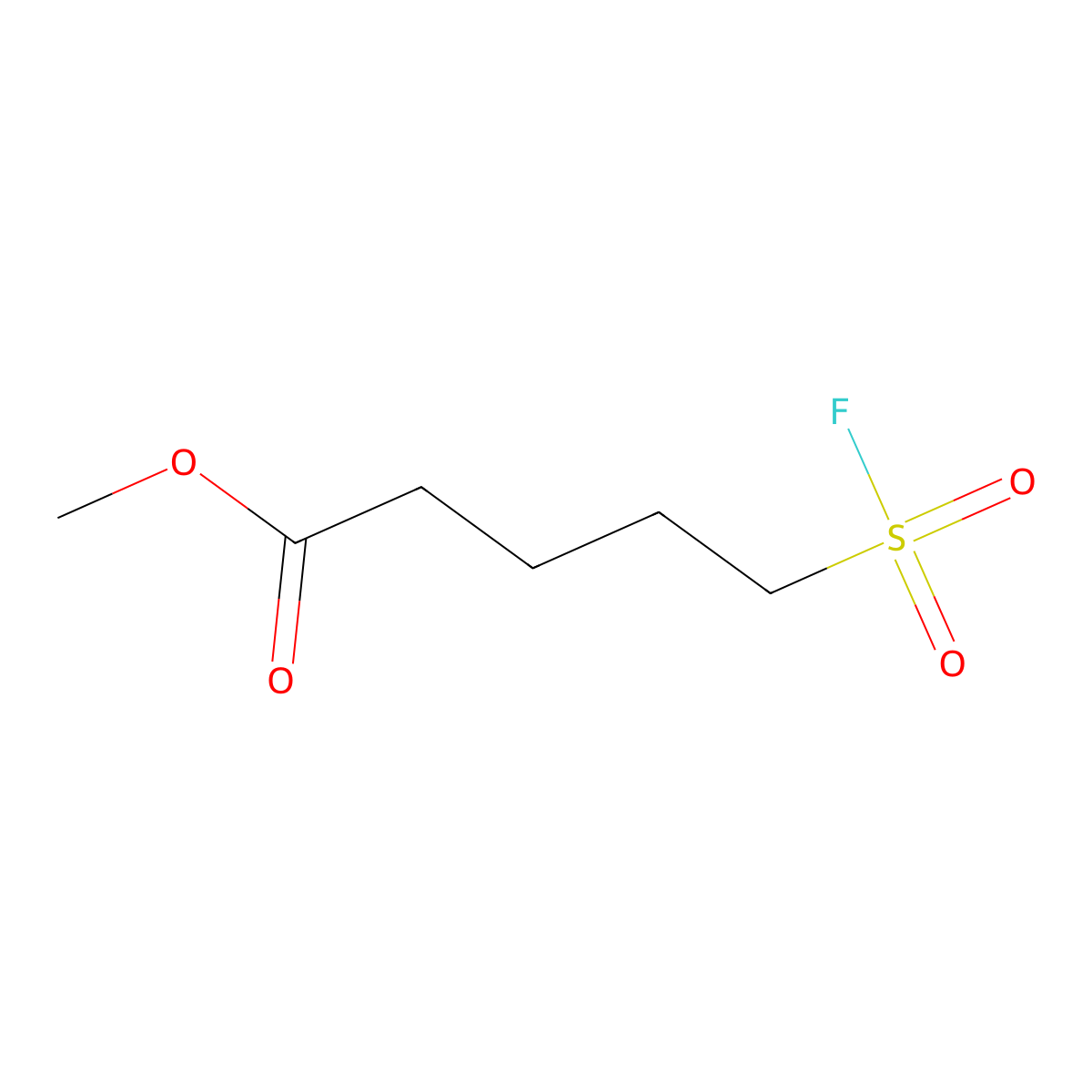 Methyl 5-sulfopentanoate molecular structure, CAS 2293371-99-8