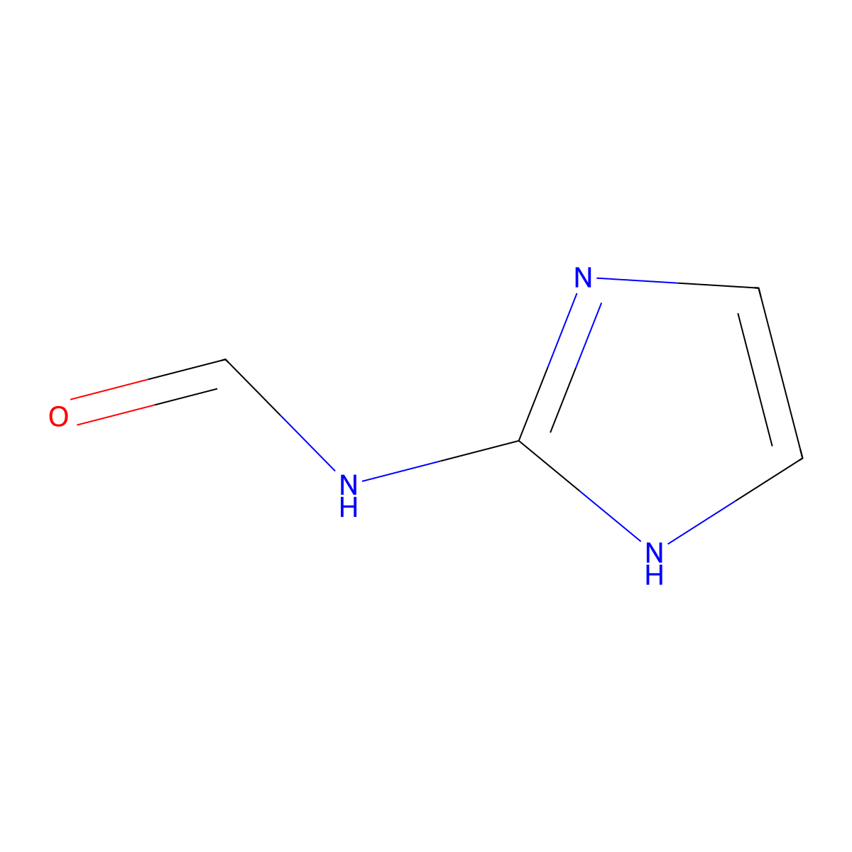 N-1H-Imidazol-2-ylformamide molecular structure, CAS 229343-10-6