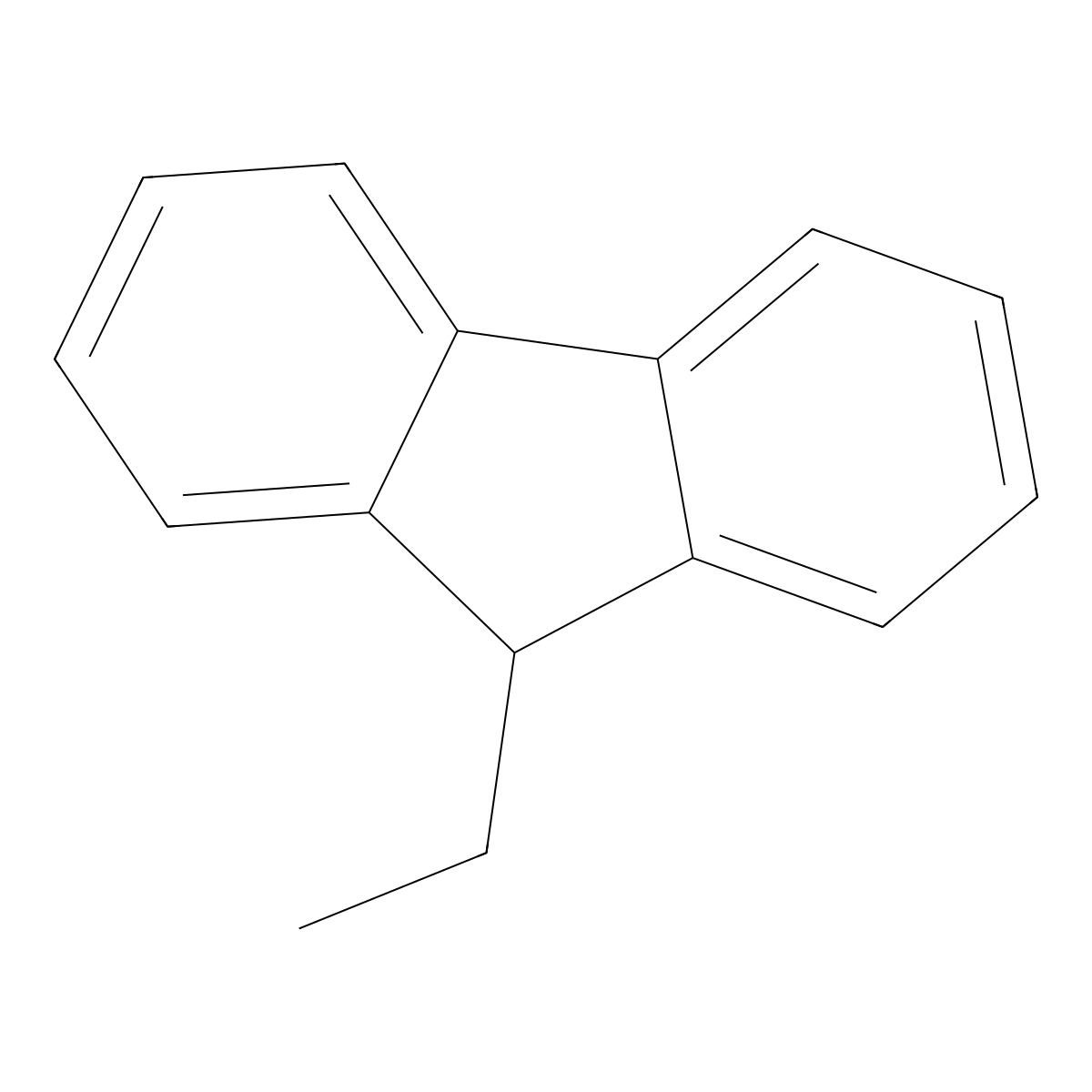 9-Ethyl-9H-fluorene molecular structure, CAS 2294-82-8