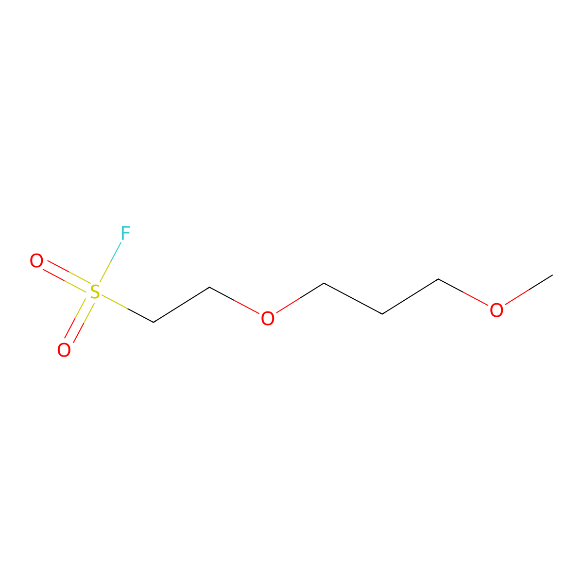 2-(3-Methoxypropoxy)ethane-1-sulfonyl fluoride molecular structure, CAS 2294207-59-1