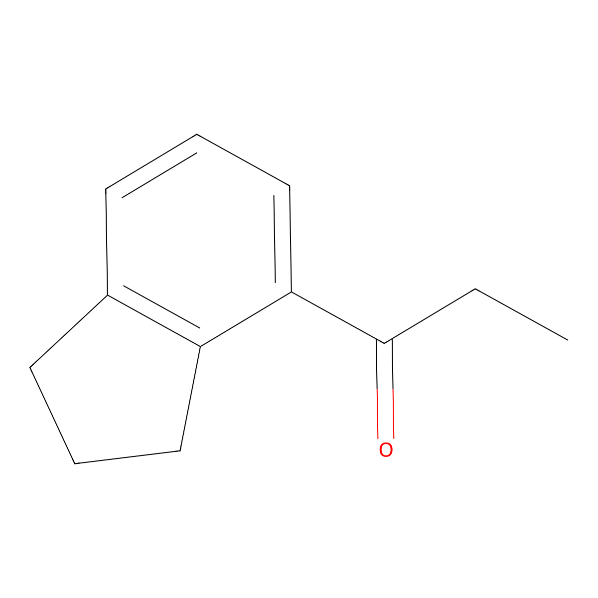 1-(2,3-Dihydro-1H-inden-4-yl)-1-propanone molecular structure, CAS 2294237-47-9
