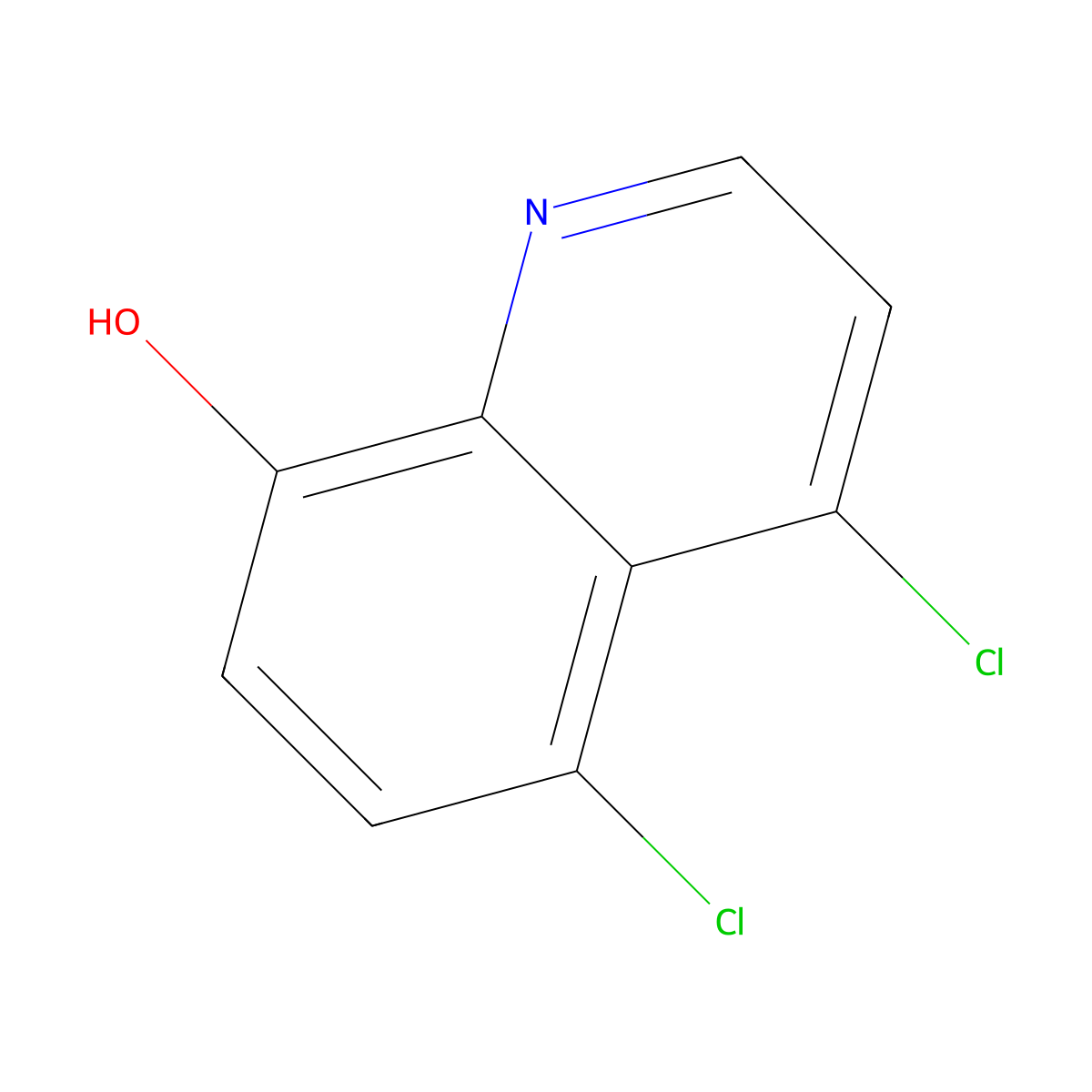 4,5-Dichloroquinolin-8-ol molecular structure, CAS 229494-83-1