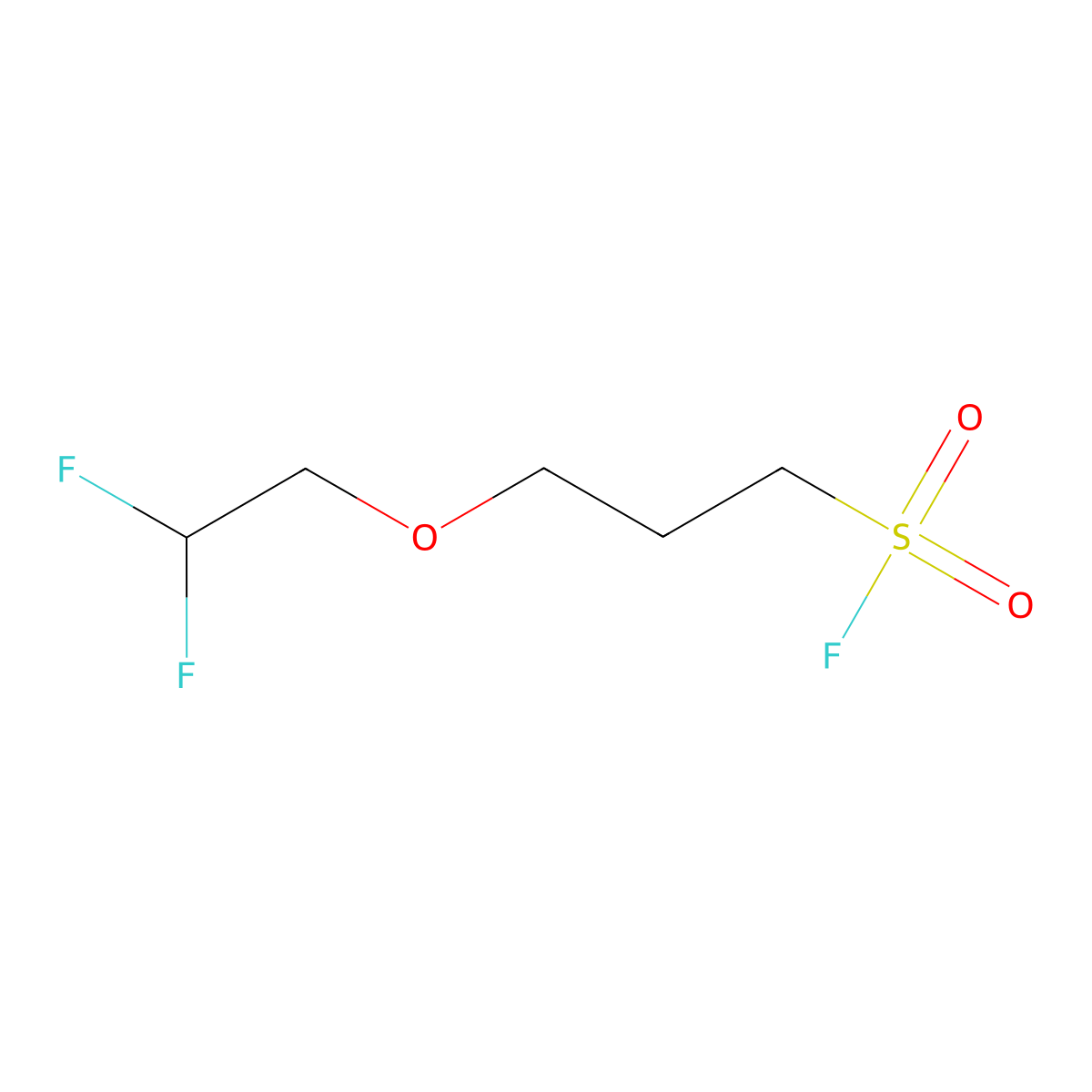 3-(2,2-Difluoroethoxy)propane-1-sulfonyl fluoride molecular structure, CAS 2295485-41-3