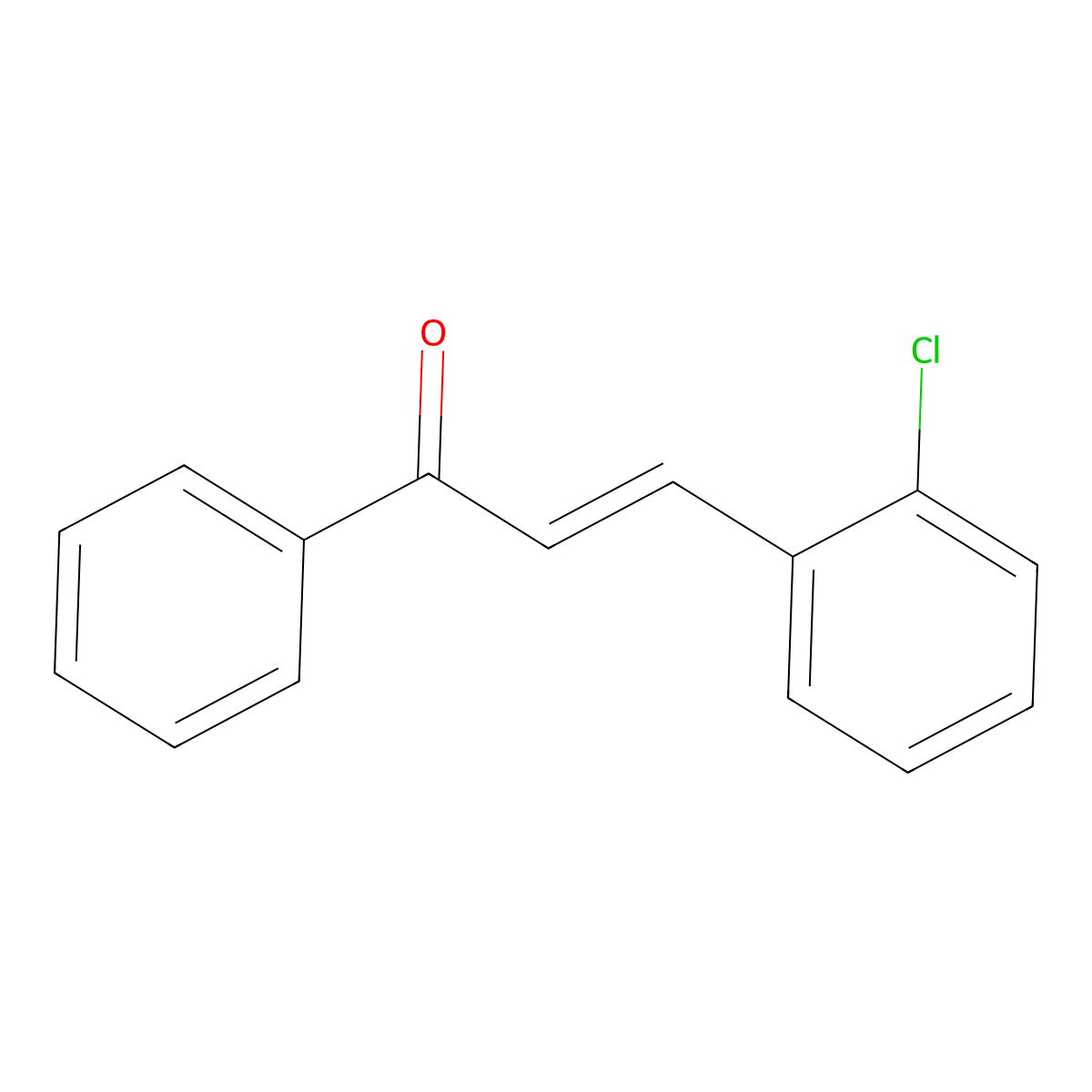 trans-2-Chlorochalcone molecular structure, CAS 22966-11-6