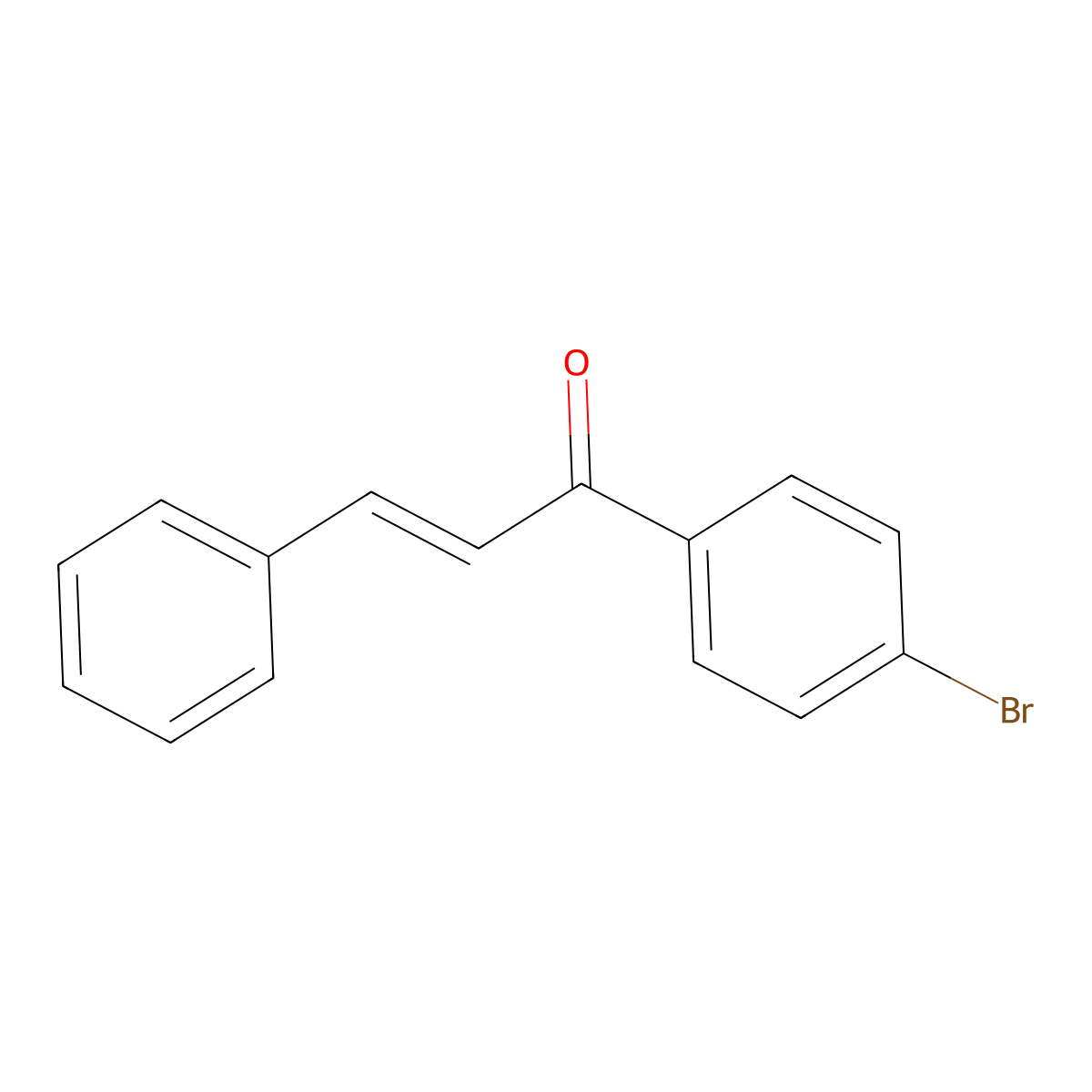 4'-Bromochalcone molecular structure, CAS 22966-23-0