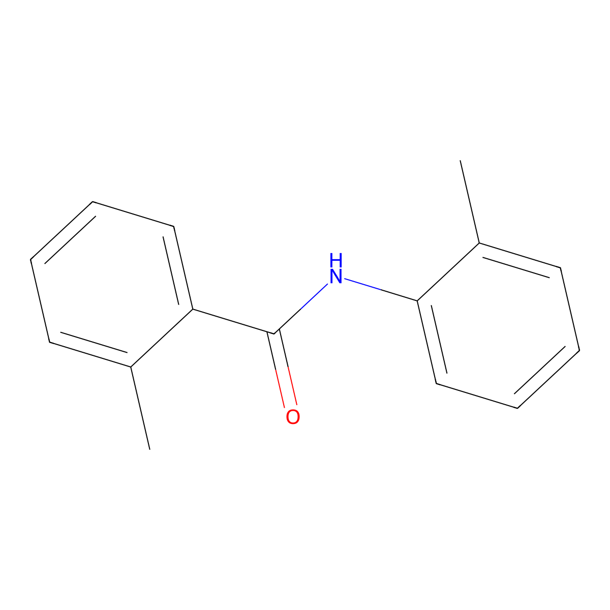 2-Methyl-N-(o-tolyl)benzamide molecular structure, CAS 22978-49-0