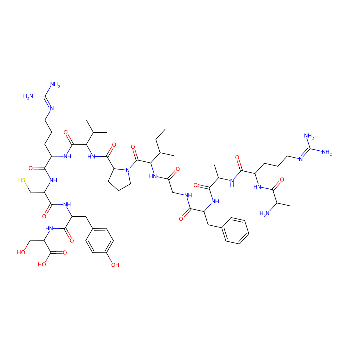 Cdk5i peptide molecular structure, CAS 2298317-00-5