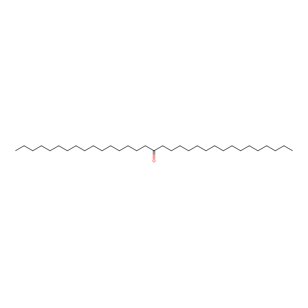 Tritriacontan-17-one molecular structure, CAS 22986-69-2