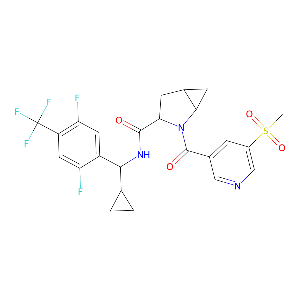 Nelutroctiv molecular structure, CAS 2299177-09-4