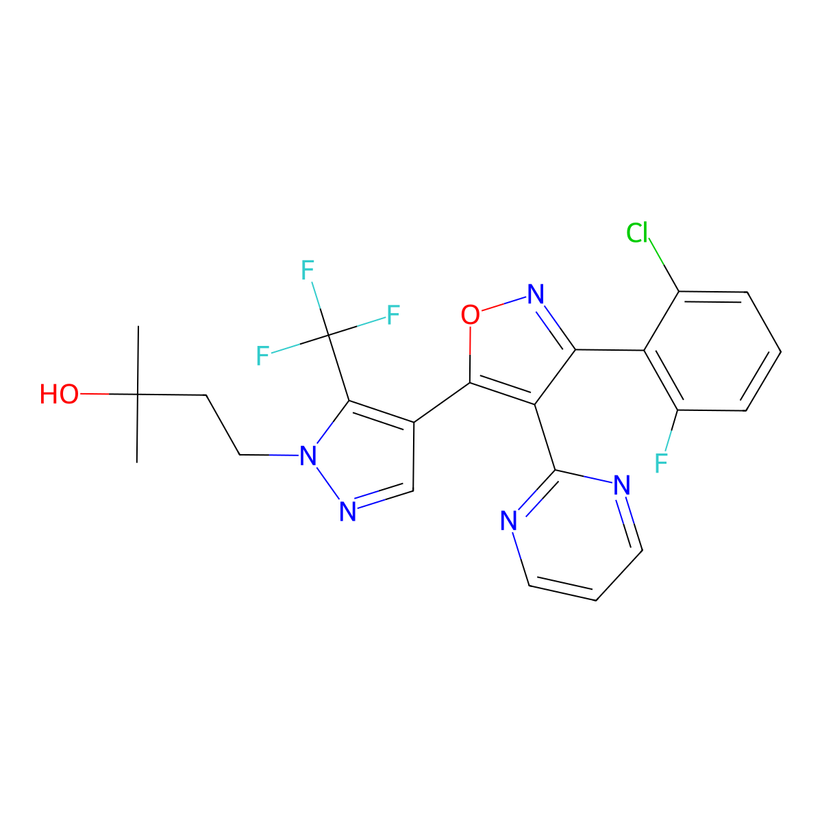 Izumerogant molecular structure, CAS 2299252-72-3