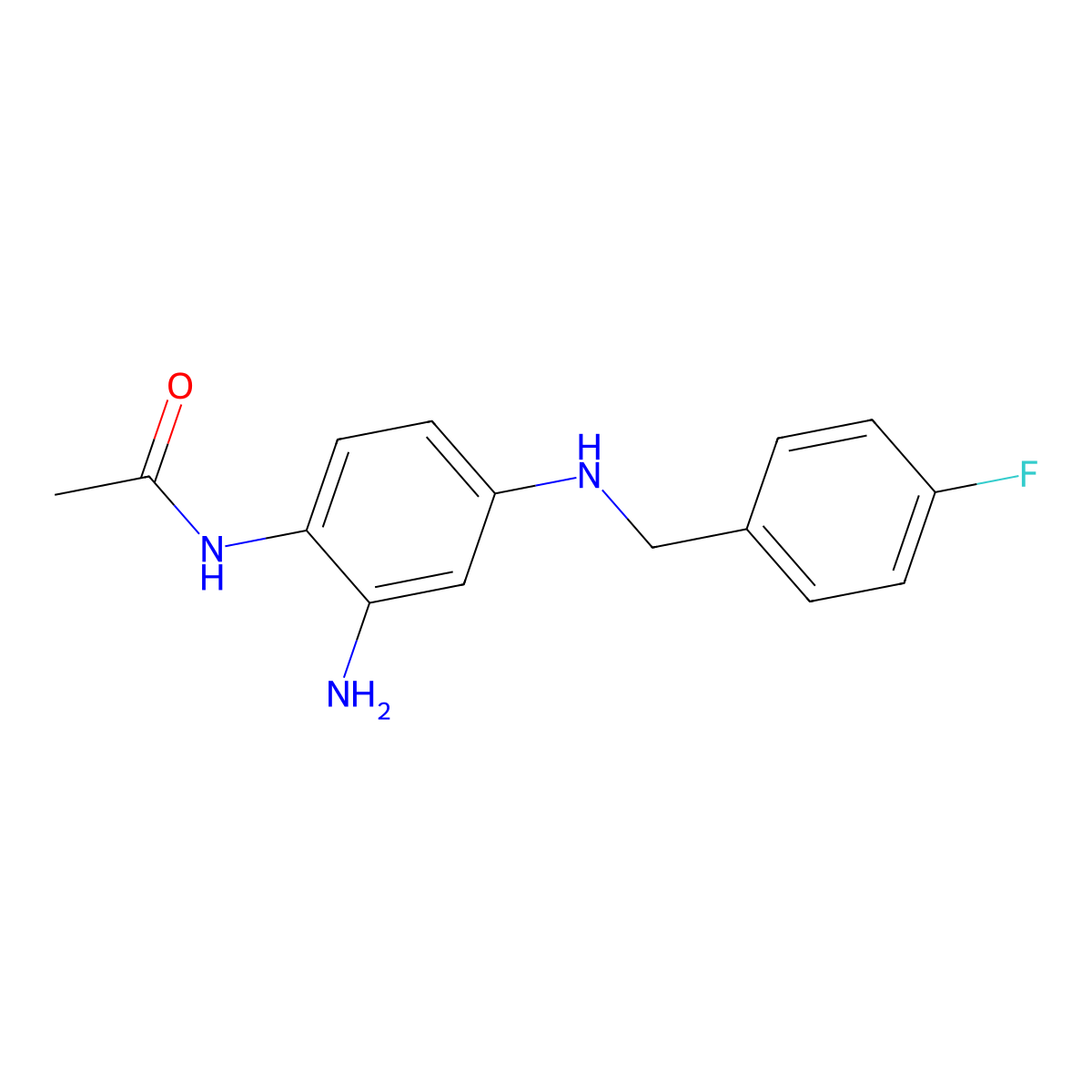 N-Acetyl Retigabine molecular structure, CAS 229970-68-7