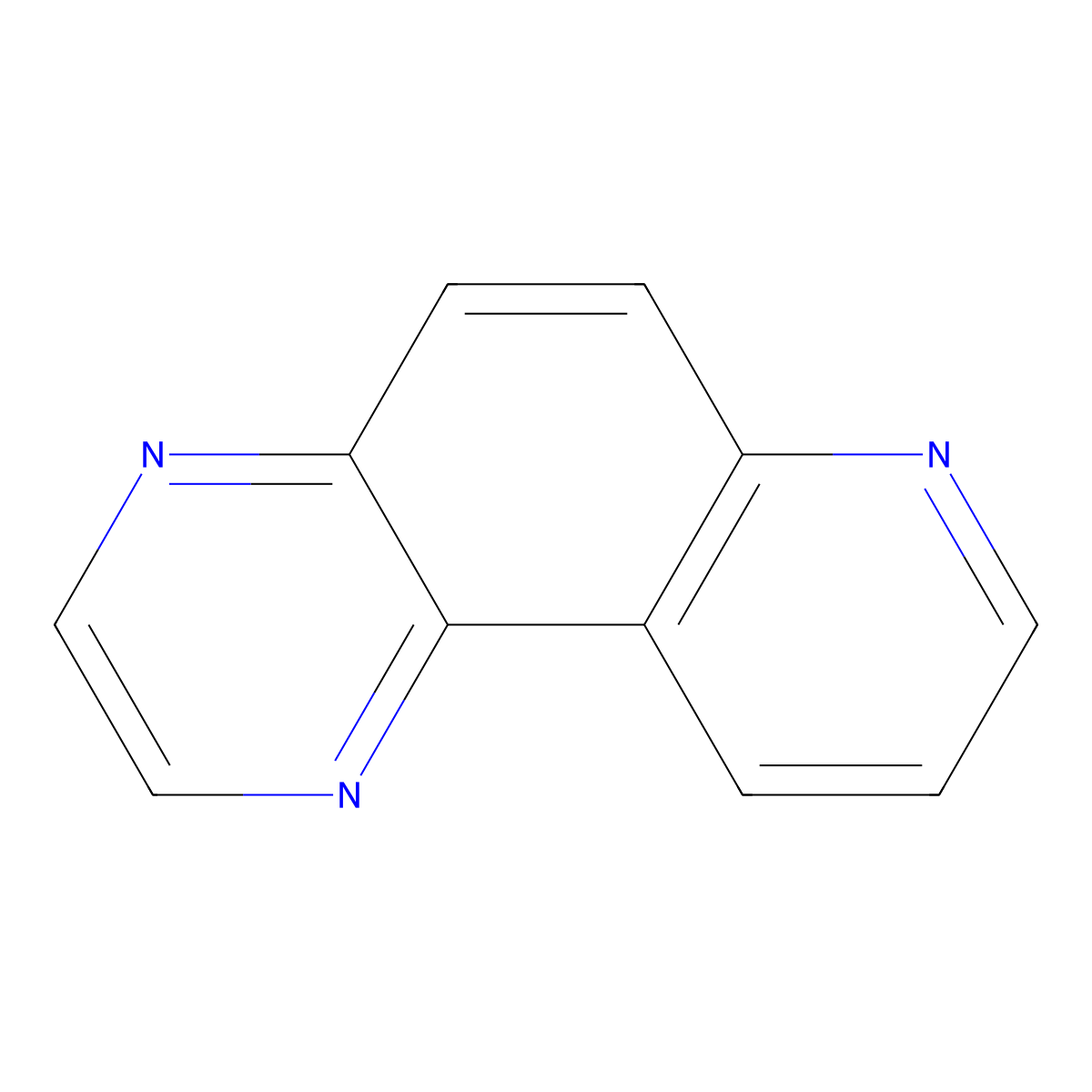 Pyrido[3,2-f]quinoxaline molecular structure, CAS 230-48-8