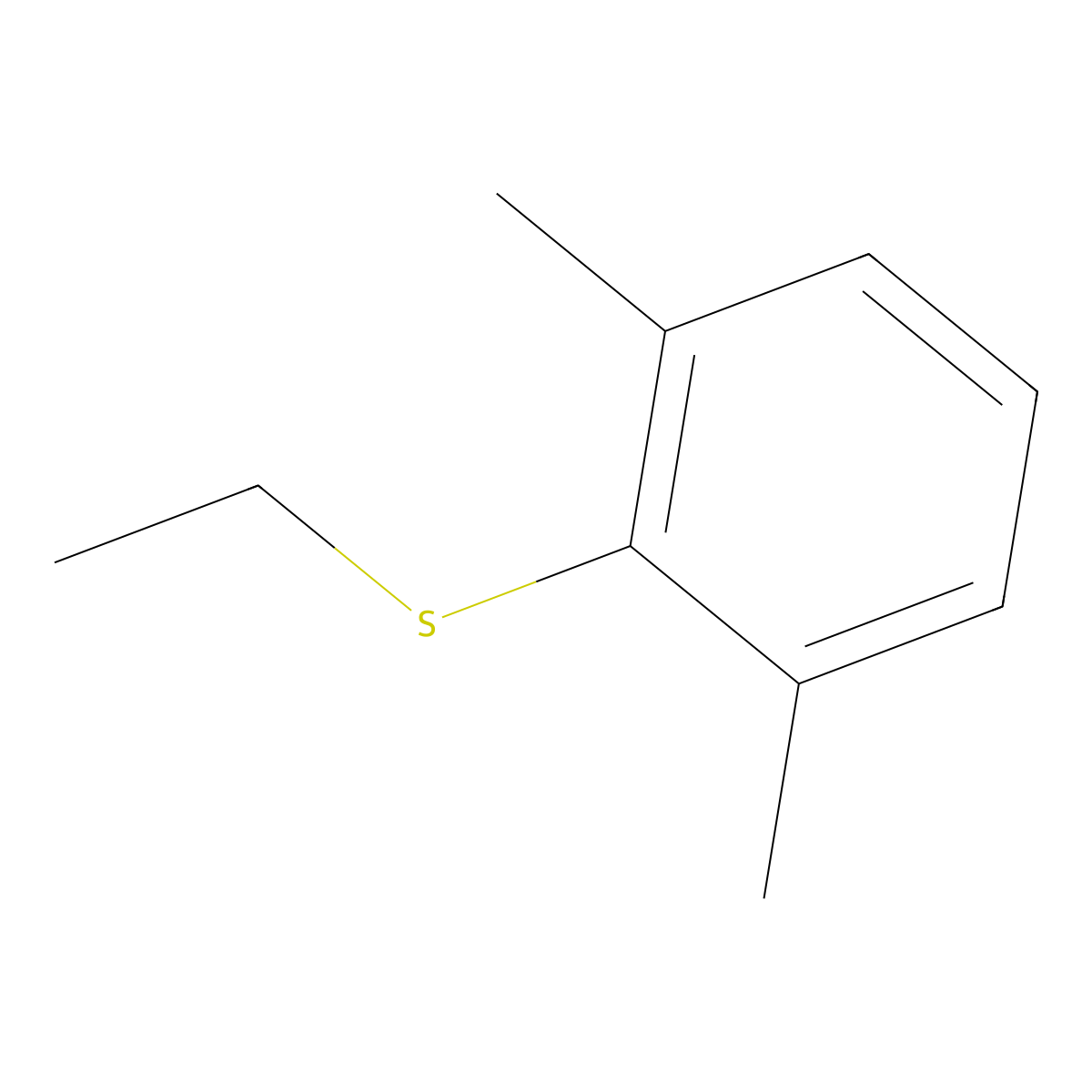 (2,6-Dimethylphenyl)(ethyl)sulfane molecular structure, CAS 2300138-09-2