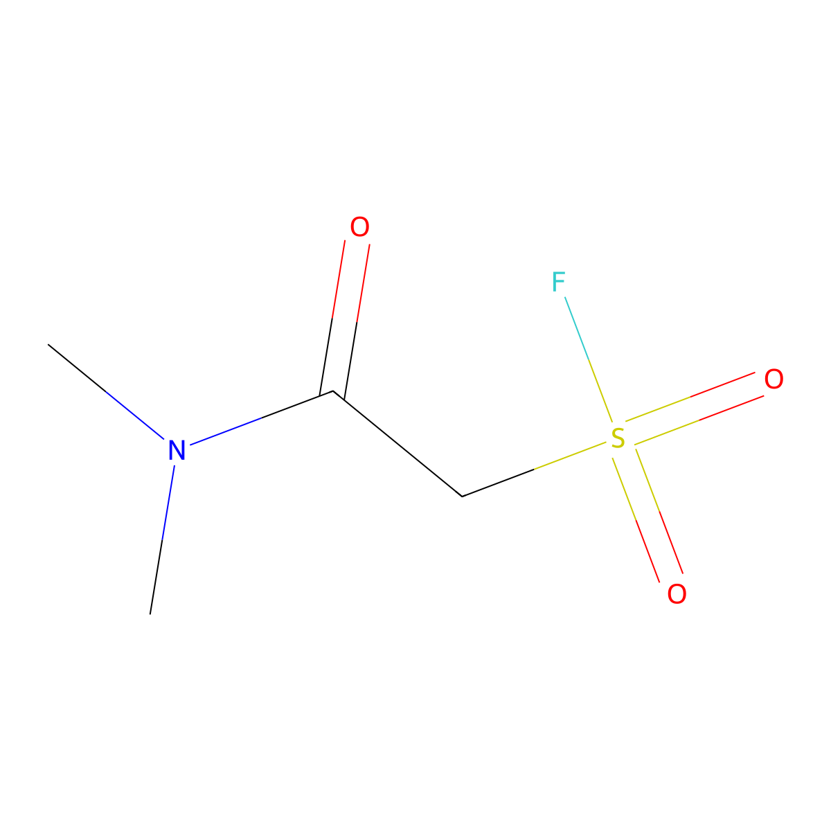 (Dimethylcarbamoyl)methanesulfonyl fluoride molecular structure, CAS 2300463-73-2