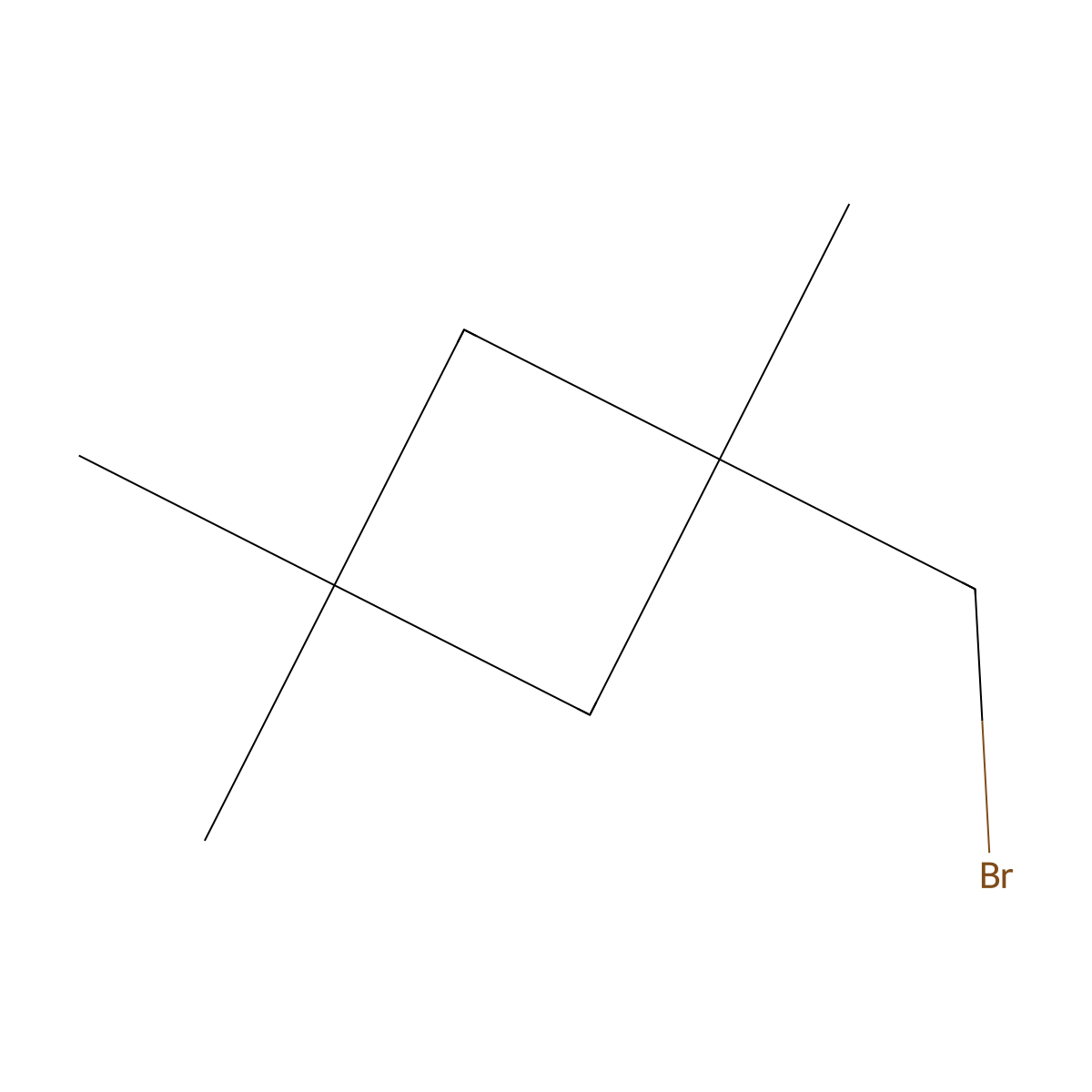 1-(Bromomethyl)-1,3,3-trimethylcyclobutane molecular structure, CAS 2301532-90-9