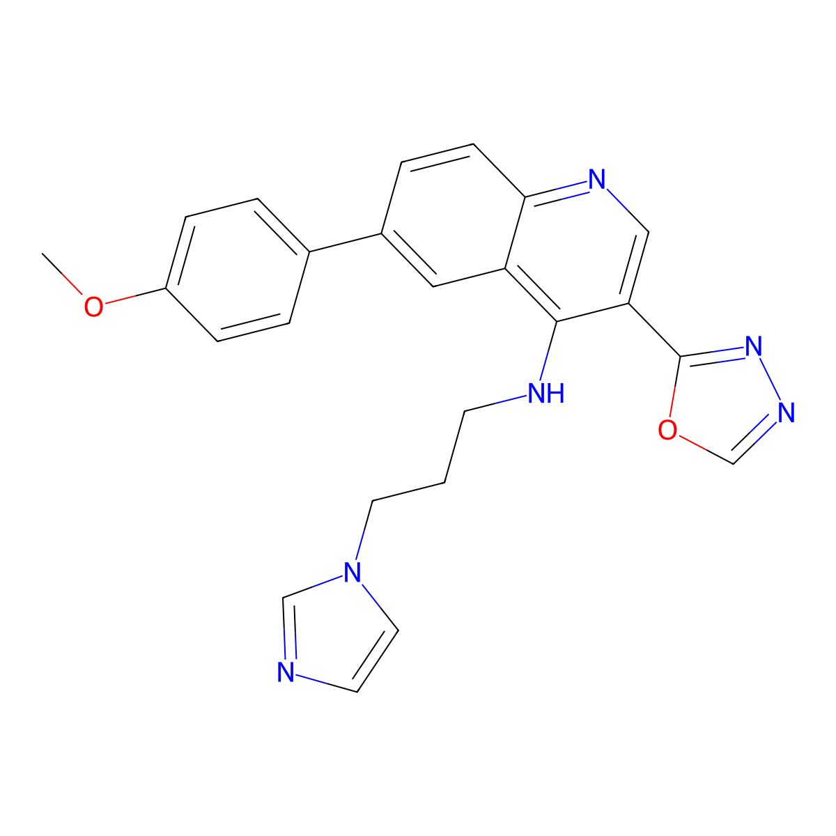 Top1 inhibitor 1 molecular structure, CAS 2302772-05-8
