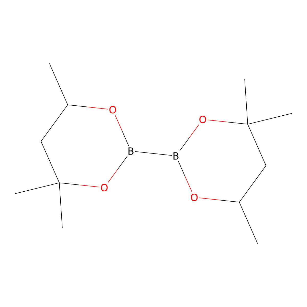 Bis(hexylene Glycolato)diboron molecular structure, CAS 230299-21-5
