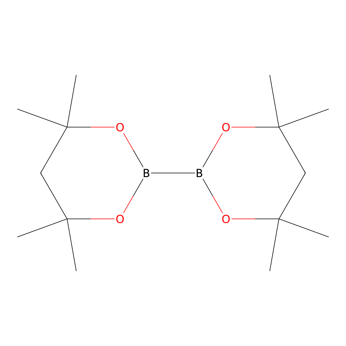 4,4,4',4',6,6,6',6'-Octamethyl-2,2'-bi-1,3,2-dioxaborinane molecular structure, CAS 230299-46-4