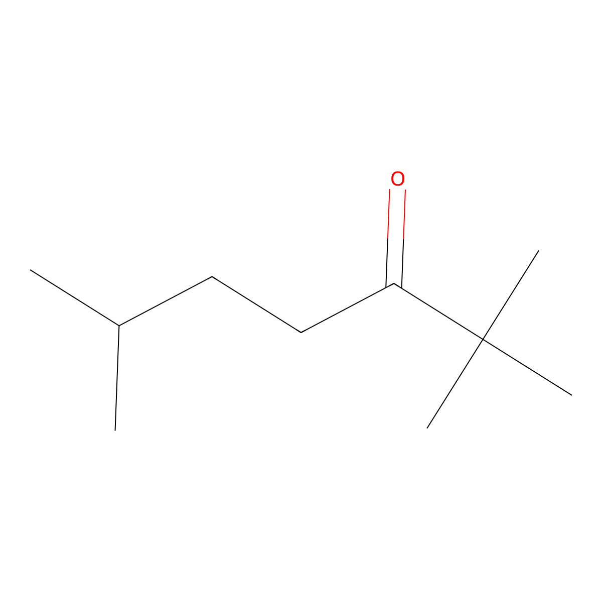 2,2,6-Trimethylheptan-3-one molecular structure, CAS 23033-70-7