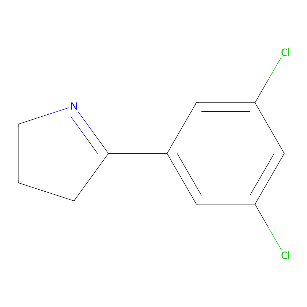 5-(3,5-Dichlorophenyl)-3,4-dihydro-2H-pyrrole molecular structure, CAS 2303538-30-7