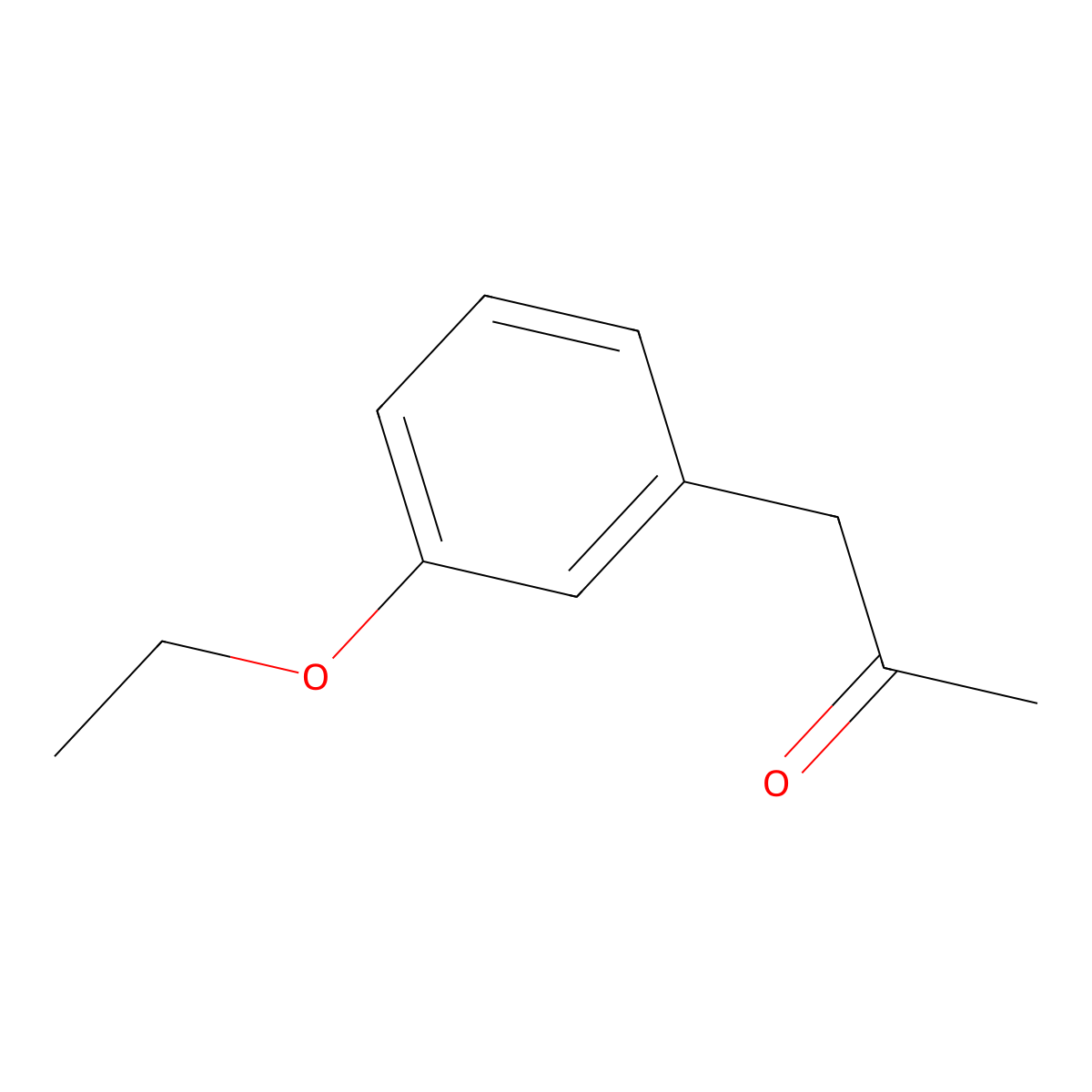 1-(3-Ethoxyphenyl)propan-2-one molecular structure, CAS 23037-47-0