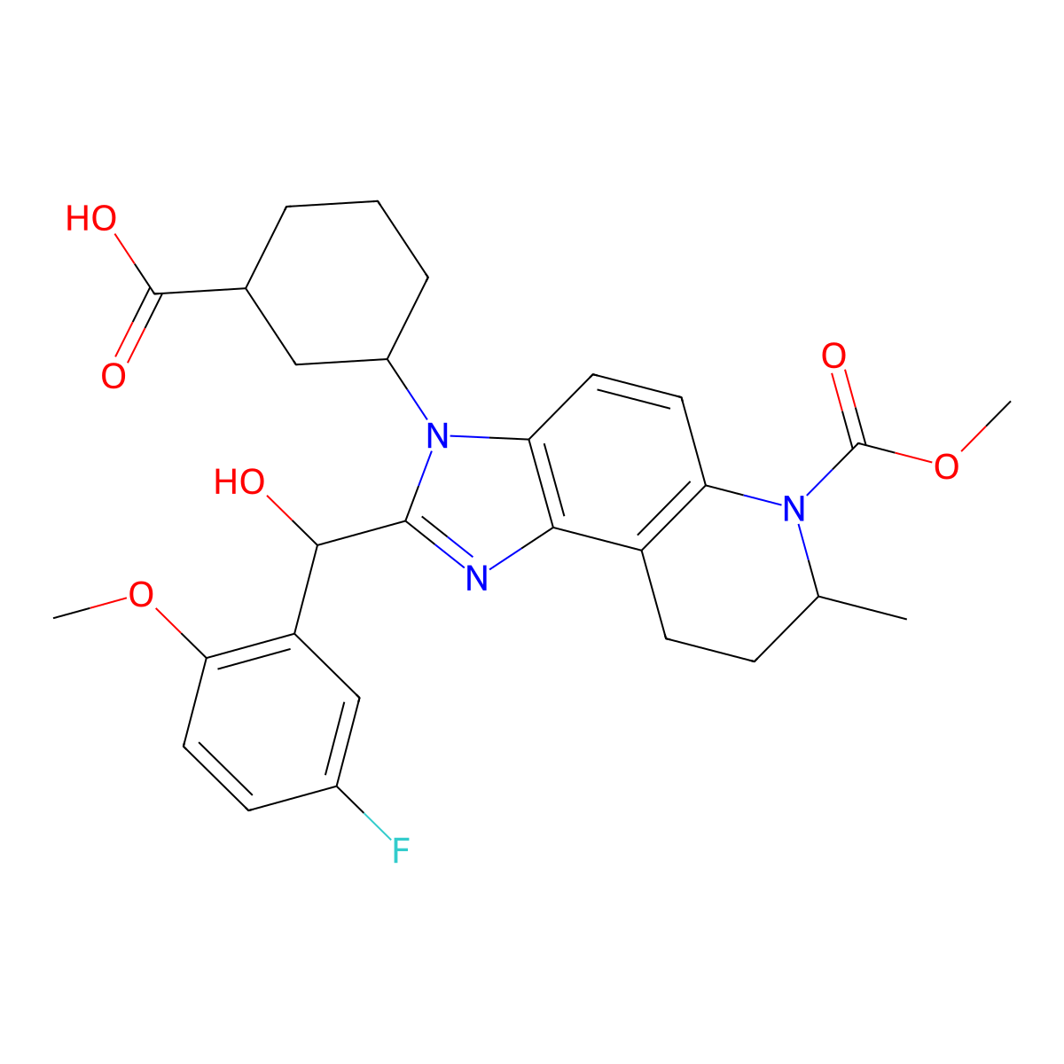 Pocenbrodib molecular structure, CAS 2304372-79-8