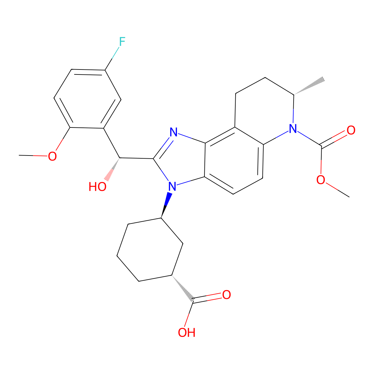 Pocenbrodib molecular structure, CAS 2304372-79-8