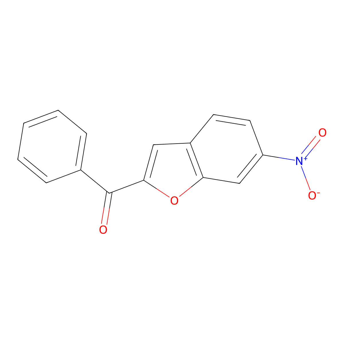 (6-Nitrobenzofuran-2-YL)(phenyl)methanone molecular structure, CAS 2304583-86-4