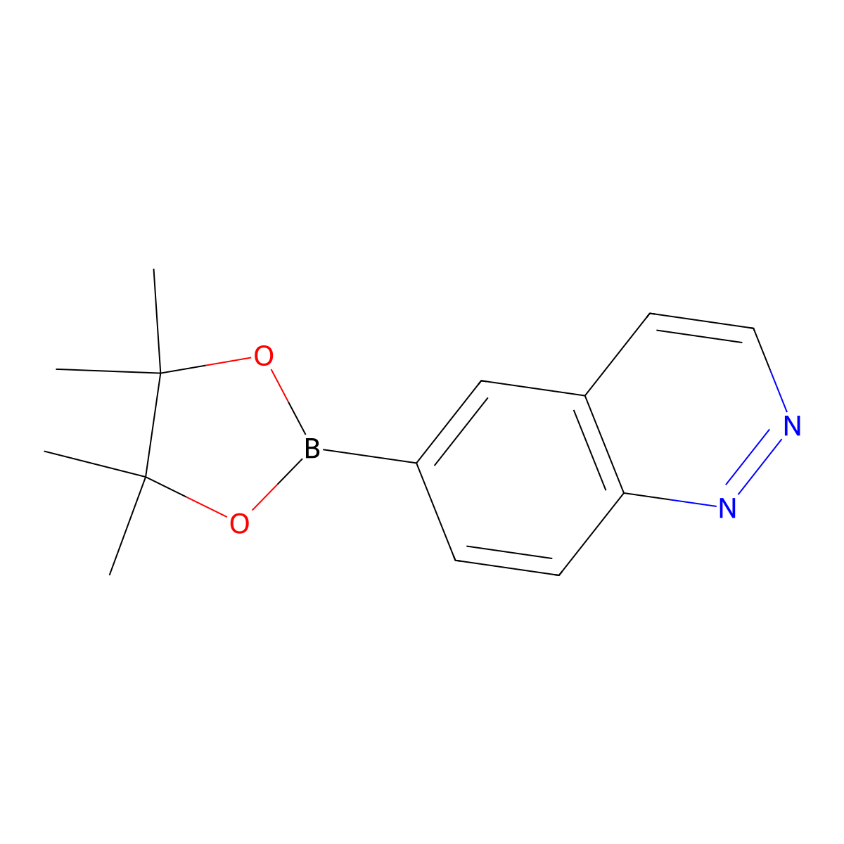 6-(4,4,5,5-Tetramethyl-1,3,2-dioxaborolan-2-yl)cinnoline molecular structure, CAS 2304630-75-7
